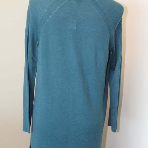 (NWT) Talbots Open-front Merino Wool Cardigan, PS - Picture 7 of 10